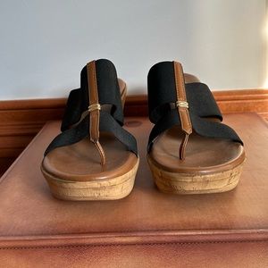 Italian shoemakers platform sandals